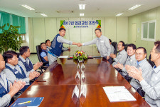 현대삼호중공업 노사, 위기극복 맞손 잡았다