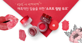 에르보리앙, 소프트 립밤 듀오 출시…동백 오일 포함