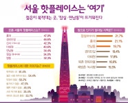 [인포그래픽] 떠오르는 서울 핫플레이스, 여기 맞나요?