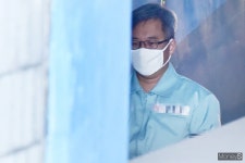 [머니S포토] 드루킹 선고, 초점잃은 두눈