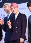 [머니S포토] 방탄소년단(BTS) 지민 여심 흔드는 미소(더팩트뮤직어워즈)