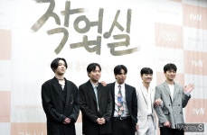 [머니S포토] 작업실, 5인5색 개성만점 남성출연진