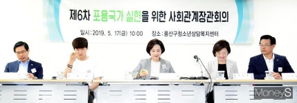 [머니S포토] 포용국가 실현을 위한 사회장관회의, 두번째 현장 방문