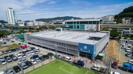 김해시, 시청역 복합주차장 완공…주말 무료개방