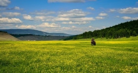 ‘솔롱고스’ 두바퀴, 대초원 달린다… 몽골 자전거여행