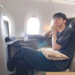 차은우, 안경 낀 근황 사진… 여전히 잘생김