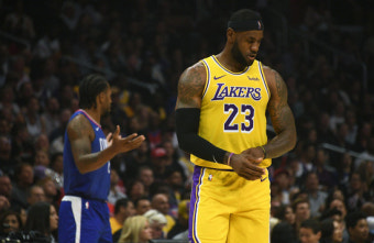 ‘르브론 부진’ 레이커스, NBA 개막전서 클리퍼스에 패배