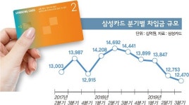 삼성카드, 마른수건 쥐어짜 고배당주 명맥 유지