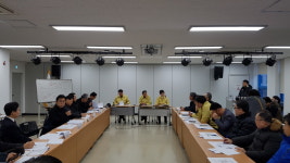 이윤승 고양시의회 의장, 백석동 도로침하 현장방문 점검