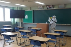 동래구, 개학전 유치원·학교 80여곳 방역