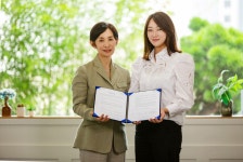 뮤 테누토-앙상블 더 하프, 하프 보급 및 교육사업에 후원 맞손