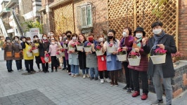광명 골목숲 가드닝 학교 도시재생 골목에 생기 불어넣어