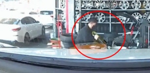 휠 고의파손 타이어뱅크 영상 또 공개… 피해자만 60여명
