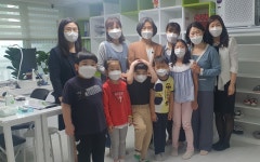 열린민주당 강민정 원내대표, 오산시 함께자람센터 방문