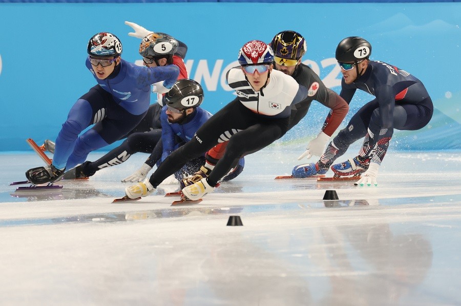 한국 쇼트트랙 대표팀, 하얼빈 동계 아시안게임 1500m 준결승 진출에 세계 최강의 힘 발휘