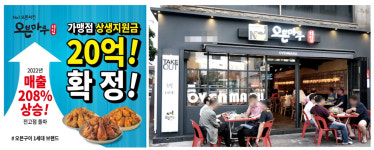 마루원푸드서비스 에스피오점 | 오븐마루치킨. 가맹점 상생지원 예산 20억 확정