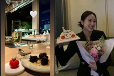 품절녀 등극 손연재, 꽃 한아름 안고 행복한 일상 공개