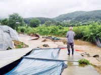 양평 지평면 농민들 수문관리 미흡이 침수피해 키웠다…농어촌공사에 분통