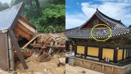 불국사 기와 일부 파손 등… 힌남노로 전국 문화재 큰 피해