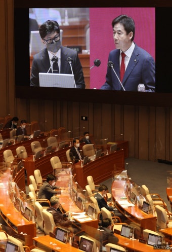 [머니S포토]신당역 살인사건 관련 한동훈 
