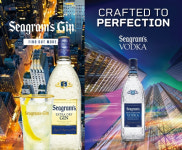 드링크 인터내셔널, 미국 진 1위 씨그램 진·보드카 출시