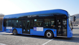 영천시, 전기저상버스 8대 도입…친환경 교통도시 구축