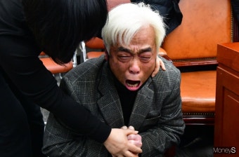 [머니S포토] '이태원 참사 유가족의 절규'