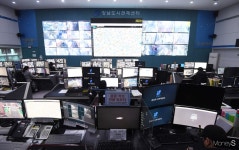 [머니S포토] 전국 최대규모 강남도시관제센터