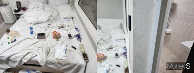 모텔방 아수라장 만들고 도주… 누리꾼 흙 퍼먹었냐 분노