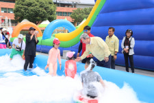 [머니S포토] 의령 서동생활공원 어린이물놀이장서 더위 식히세요