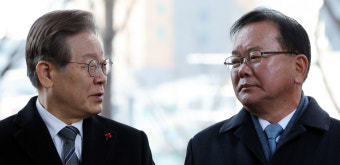 이재명, 김부겸과 비공개 회동… 