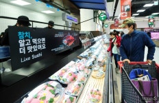 롯데쇼핑(주) 그랑그로서리 은평점 | [머니S포토] 그랑 그로서리 오픈 '매장 90%가 먹거리'