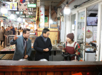 [머니S포토] 김동연 지사, 파주 금촌통일시장 찾아