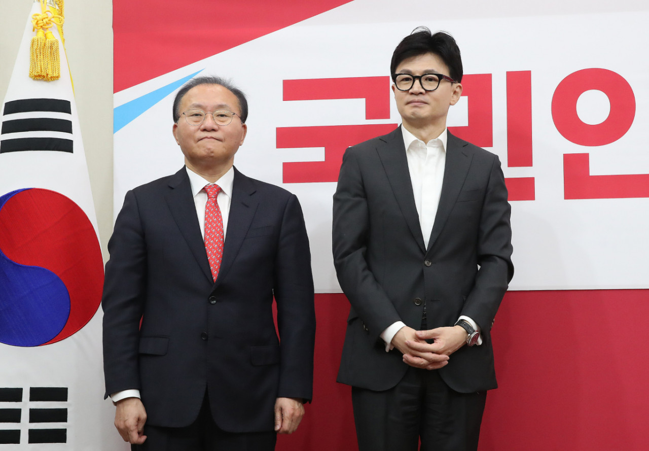 한동훈 후보, 국민의힘 새 대표로 확정…과반 득표로 대표 선출