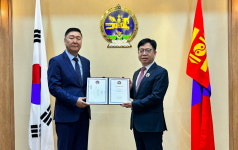 김기선 한국외대 교수, 몽골서 외국인 최고 영예 