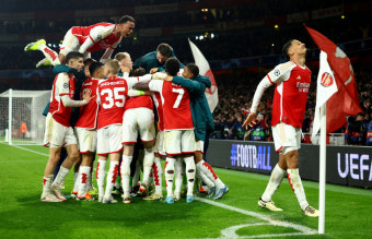 아스널, 14년 기다렸다… 바르셀로나, 4년 만에 UCL '8강'