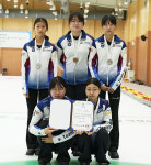 의성여중, 경기도의장배 컬링대회 은메달