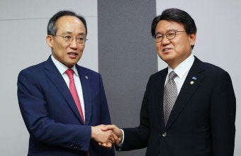 추경호 만난 황운하 