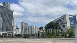 [르포] 한강 수자인 오브센트 김포 북변 대장주 기대