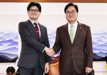 한동훈, 우원식 국회의장 예방… 국회 공정 운영 요청