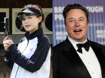 일론 머스크, '은메달' 김예지 극찬… 