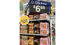 월마트 중심 매대 차지한 불닭… 미국 더 달구는 삼양식품