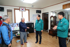 [안동소식] 산불피해 주민거주 경로당 지원 총력