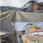 수해 상습지 남양주 용정천 개선사업 완료
