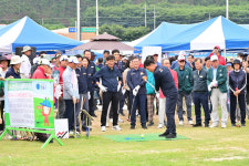 [청송 소식] 산불피해 이웃 돕기 파크골프대회 개최