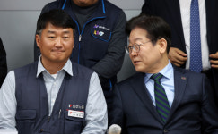 이 대통령, 취임 후 첫 양대 노총 위원장과 오찬 회동