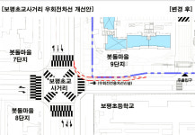 성남시  보평초 사거리, 10년만에 도로확장 논의 재점화