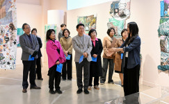 의정부미술도서관, 신진작가 기획전 도서관 속 작업실Ⅳ 개막