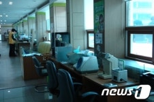 진천군청 종합민원실이 확 변했다.
