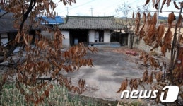 주민 떠난 봉산리 마을